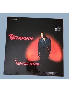 Harry Belafonte The Midnight Special RCA Victor Vinyl LP Bob Dylan Harmonica
